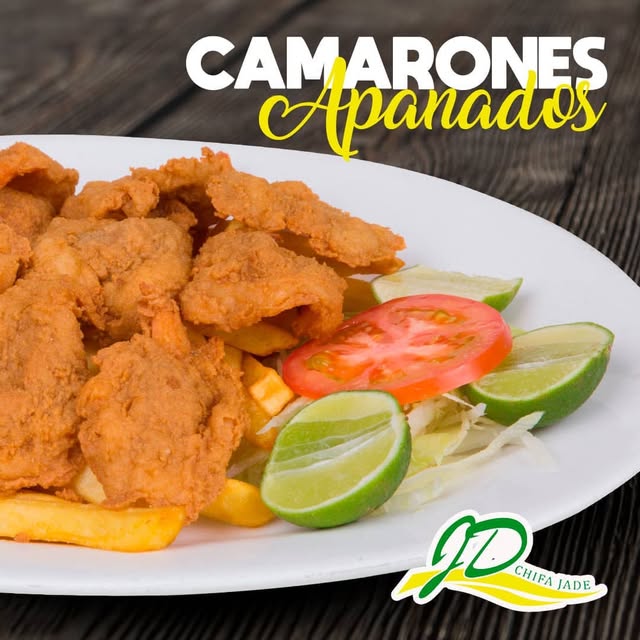 Camarones apanados — fotografía original de Chifa Jade